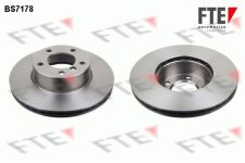 FTE Bremsscheibe 9071028 vorne rechts links belüftet 300mm für BMW (BRILLIANCE) 34116854998 6854998 6772669