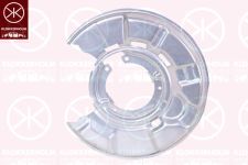 KLOKKERHOLM Spritzblech, Bremsscheibe 0085877 hinten links für Bremsscheiben Durchmesser-Ø300mm BMW 34216792239 34216762857