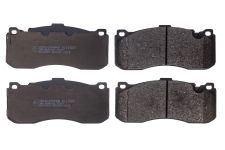 DENCKERMANN Bremsbelagsatz, Scheibenbremse B111603 vorne rechts links  für BMW 34116786044