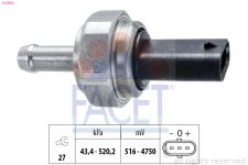 FACET Sensor, Abgasdruck 25.0002  für BMW 8507634 13628507634
