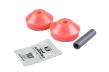 TEDGUM Lagerung, Lenker TED11278 vorne rechts links Rot 71mm für BMW 31120398350 31126763719 31120393540