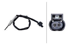 HELLA Sensor, Abgastemperatur 6PT 010 376-571 geschraubt für BMW 7806254 13627806254