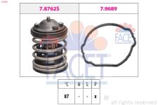 FACET Thermostat, Kühlmittel 7.8762 ohne Verbindungsstücke für BMW 11517805192 8512234 11518512234