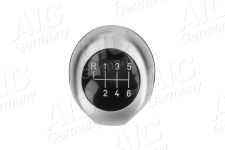 AIC Schalthebelknauf 76192 Chrom/schwarz für BMW 25117566267 7566267