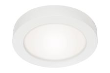 2in1 LED Auf- und Einbauleuchte, Ø 22,6 cm, 18 W, Weiß