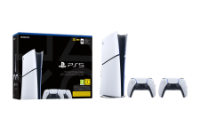 PlayStation 5 Digital Edition (Modellgruppe - Slim) + 2 DualSense Controller Bundle