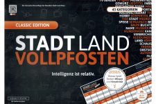 Stadt Land Vollpfosten® - Classic +100% Inhalt für 2-10 Spieler ab 12 Jahren