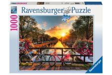 Ravensburger 1000 Teile Puzzle: Fahrräder in Amsterdam