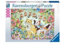 Ravensburger 1000 Teile Puzzle: Kätzchenfreundschaft