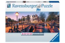 Ravensburger 1000 Teile Puzzle: Abend in Amsterdam