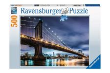 Ravensburger 500 Teile Puzzle New York - die Stadt, die niemals schläf