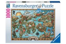 Ravensburger 1000 Teile Puzzle Geheimnisvolles Atlantis
