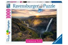 Ravensburger 1000 Teile Puzzle Haifoss auf Island