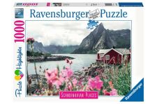 Ravensburger 1000 Teile Puzzle Reine, Lofoten, Norwegen Orte in Skandinavien