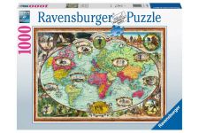 Ravensburger 1000 Teile Puzzle Mit Fahrrad um die Welt