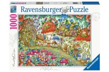 Ravensburger 1000 Teile Puzzle Niedliche Pilzhäuschen
