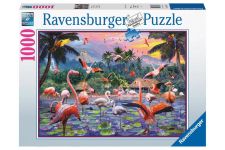 Ravensburger 1000 Teile Puzzle  Pinke Flamingos