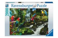 Ravensburger 2000 Teile Puzzle Bunte Papageien im Dschungel