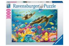 Ravensburger 1000 Teile Puzzle Blaue Unterwasserwelt