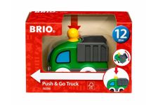 BRIO Push Along Push & Go LKW