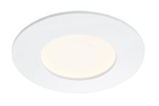LED Einbauleuchte, Ø 8,5 cm, 6 W, Weiß