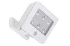 Sensor LED Außenleuchte, 12 cm, 0,36 W, Weiß