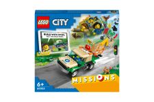LEGO 60353 City Tierrettungsmissionen mit Pickup, 3 Minifiguren und Tierfiguren