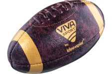 VIVA-SPORT Ball Football Mini-Football RETRO braun