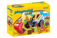 PLAYMOBIL® 1.2.3 70125 Schaufelbagger