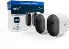 Pro 5 2K+ 2er Pack Überwachungskamera weiß