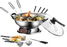 Unold Edelstahl 48746 Chinesischer Fonduetopf