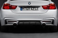 BMW M Performance Heckdiffusor Schwarz 4er zweibordig/einflutig