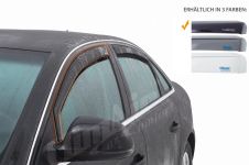 ClimAir Profi (vordere Türen) stark getönt Windabweiser Fensterschacht schwarz für BMW CLS0033388D