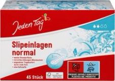 Jeden Tag Slipeinlagen Normal