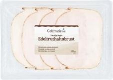 Goldmarie handgelegte Edeltruthahnbrust gegrillt