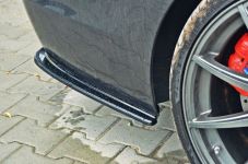 Diffusor Flaps passend für BMW 5er M-Paket Limousine /Touring F10/F11 (mit zwei Doppel Endstücken) schwarz Hochglanz