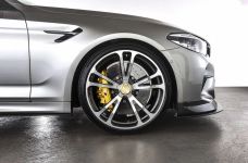 AC Schnitzer 21\" Radsatz AC3 Evo geschmiedet silber-anthrazit Gold Michelin für BMW M5-F90 ET22