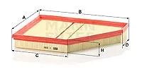 Mann Filter Luftfilter Bmw: X5 C3090