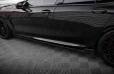 Seitenschweller Ansatz (Paar) V.1 + Flaps passend für BMW M8 Gran Coupe F93 / 8 Gran Coupe M-Paket G16
