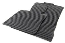 BMW Allwetter Fußmatten Gummimatten vorne X5 E70 E70LCI X6 E71 (von 09/11) anthrazit