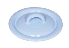 Riess Deckel Emaille Pastell Blau 9cm