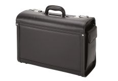 Alassio Genova Pilotenkoffer 46 cm - Schwarz