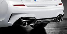 BMW M Performance 3er G20 G21 mit M-Aerodynamikpaket Heckdiffusor Carbon