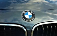 Original BMW Emblem Logo für die Motorhaube incl. Tüllen (1-tlg)