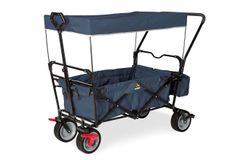 Pinolino Klappbollerwagen Paxi dlx Comfort mit Bremse, marineblau