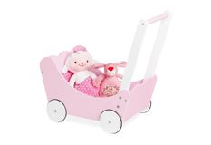 Pinolino Puppenwagen Jasmin komplett, 4-tlg.
