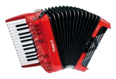 Roland FR1X-R rot, , 26/72/IV/8/3, V-Akkordeon mit Lautsprechersystem