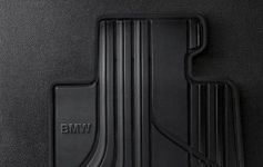 orig. BMW Allwetter Fußmatten Gummimatten hinten 1er F21 2er F22 F87 LCI