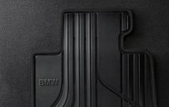 orig. BMW 4er F32 F33 F36 LCI Fußmatten Gummifussmatten Schwarz vorne mit xDrive