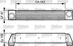 Valeo Ladeluftkühler Bmw: 5 818796